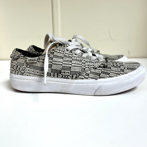 VANS Ultracush Camden Deluxe Optical Woven shoes women’s size 6.5 - Picture 2 of 9